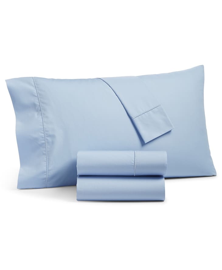 Macy's Martha Stewart Collection Solid Egyptian Cotton Percale Sheet